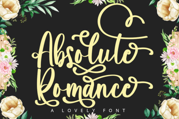 Absolute Romance Font for Elegant Branding