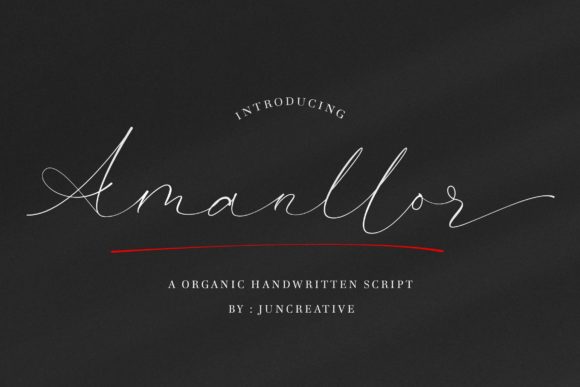 Amanllor Font for Creative Projects
