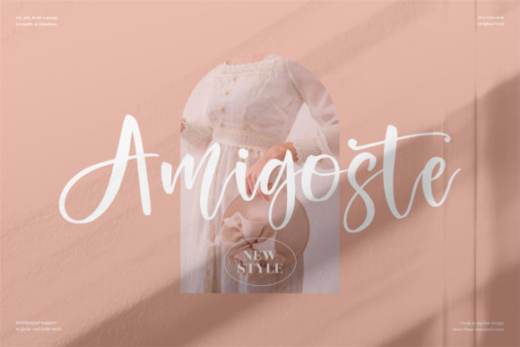 Amigoste: The Elegant Script Font for Modern Web Design