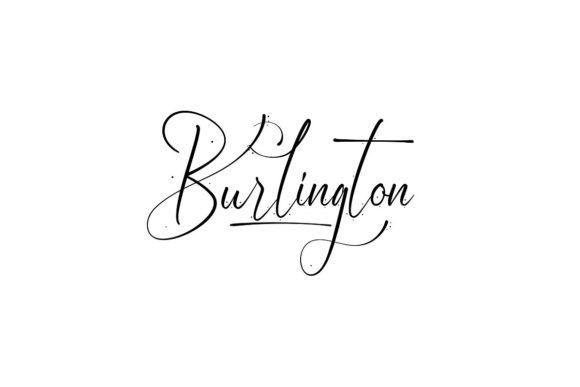Burlington: A Luxurious Script Font for Editorial Design