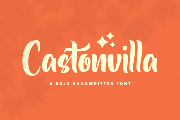 Castonvilla: A Playful Script Font for Digital Brands