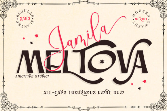 Designing with Jamila Meltova: A Versatile Script and Sans Serif Duo