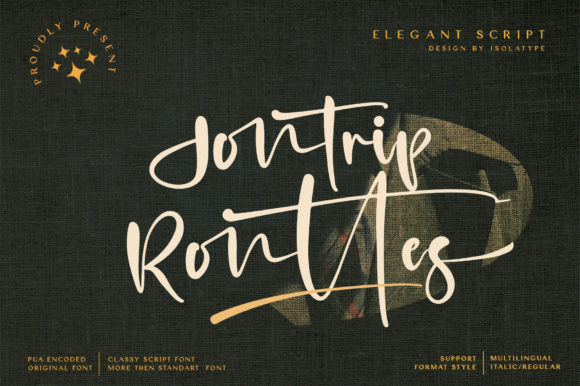 Elevate Campaigns with Jontrip Ronttes Script Font