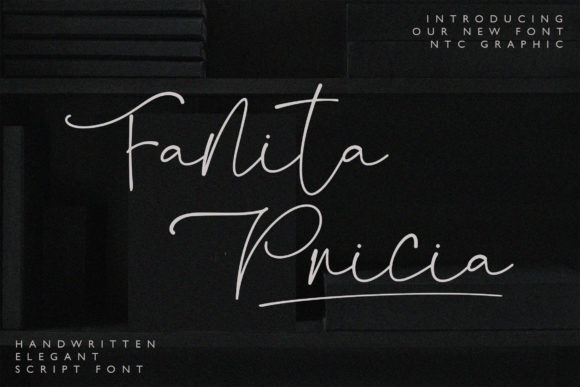 Fanita Pricia: The Elegant Script Font for Branding