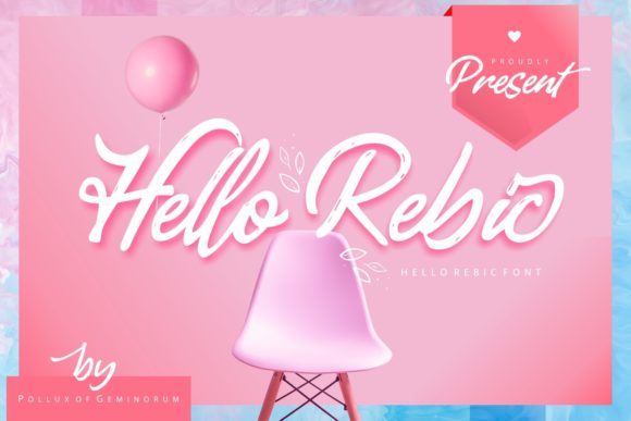 Hello Rebic: A Font for Creative Business Moments