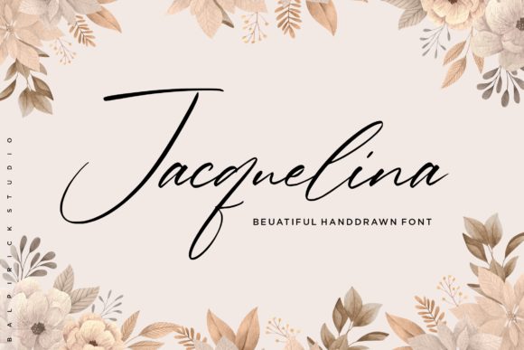 Jacquelina: A Graceful Script Font for Digital Branding