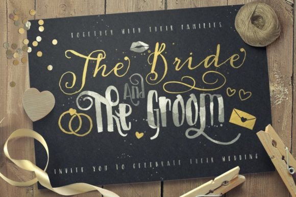 Just Married: A Chic Script Handwritten Font for Editorial Design