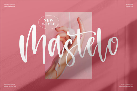 Mastelo: The Elegant Script Font for Modern Editorial Design