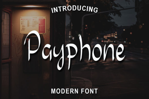Payphone: The Script Font That Elevates Small Business Branding