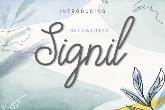 Signil Font for Creative Projects
