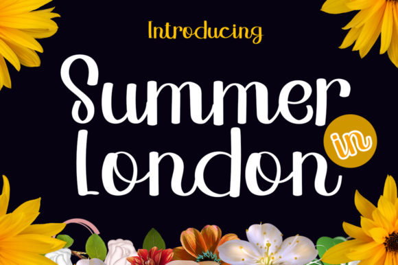 Summer in London Font for Creative Campaigns