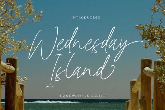 Wednesday Island Font Review for Makers and Sellers