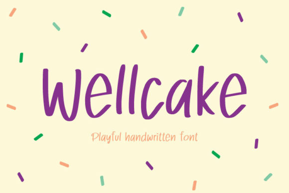 Wellcake Font: The Playful Script for Winning Campaigns